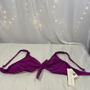 Gottex Bikini top Plum underwire Brand New Size 16 DD $98